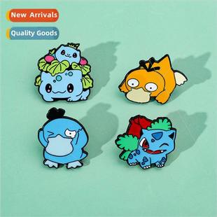 metal Pokémon badge Koda won Cartoon duck creative