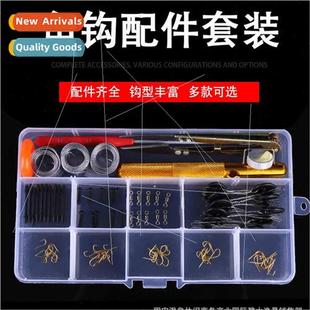 Fishing Hooks Set Boxed Golden Sleeve Barbed Iceni Barbed Ne