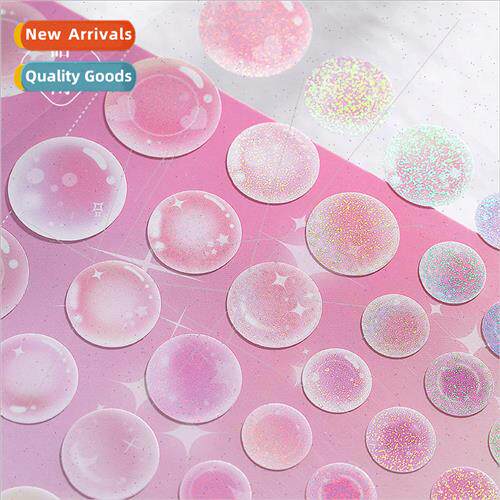 Guca stickers star river fantasy series ins bubble polka dot