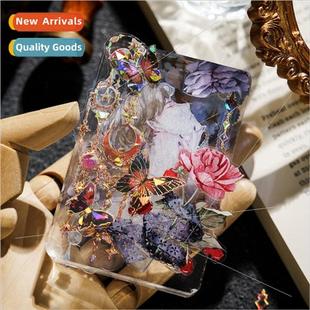 three dimensional pack crystal sticker PET gold Ice laser