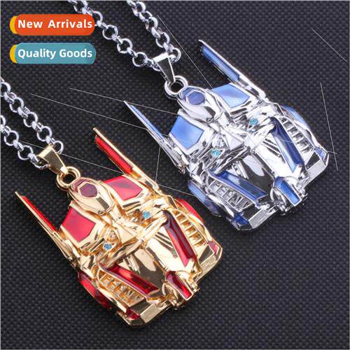 Movie Peripherals Autobot Optimus Prime Mask Pendant Red Blu