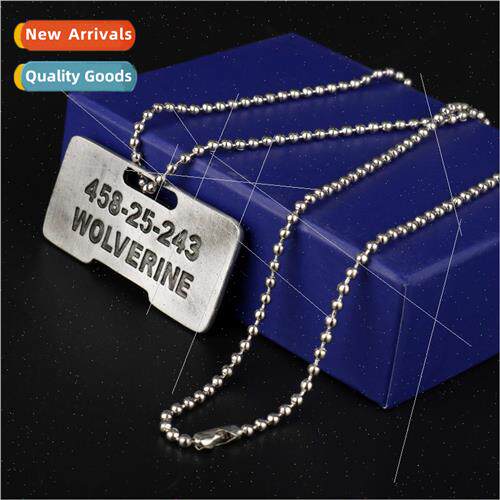 X-Men Series Wolverine 2wolverine necklace movie  jewelry