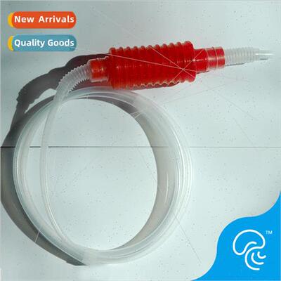 Manual suction hose fish tank water changer plastic lengthen