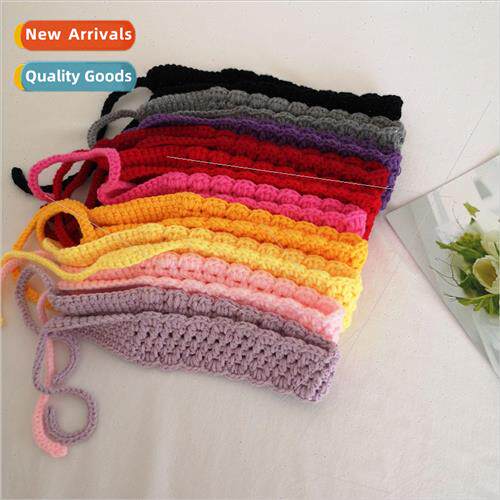 Kary Song Kae Hand Knit Candy Color Hair Bands