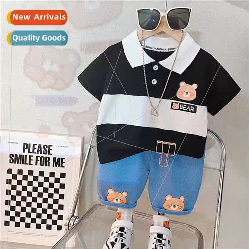 2023 new childrens summer childrens casual dressy suit summe
