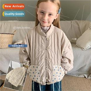 childrens clothing and wint fall the jacket Korean girls