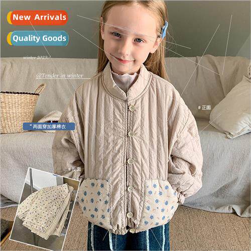 Korean  of the childrens clothing girls jacket fall and wint