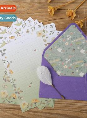 Letterhead creative Chinese  ancient  A5 floral set of lette