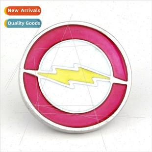 alloy oil creative the cartoon pin flash brooch Movie drop