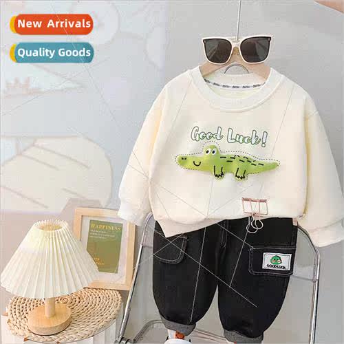 Childrens suit spring and autumn long-sleeved casual sports
