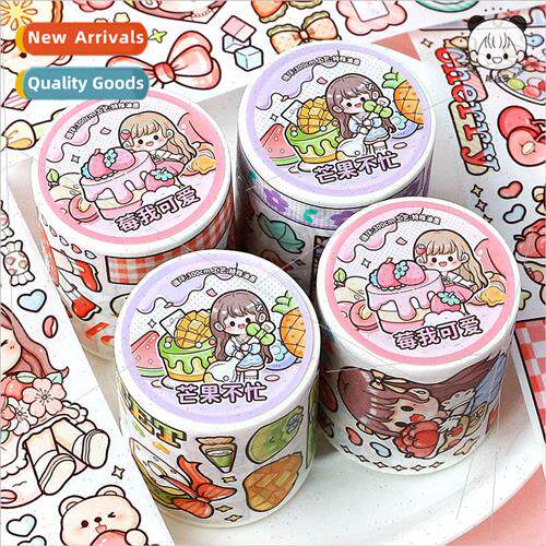 3 meters special oil tape cartoon cute girl heart basic diy