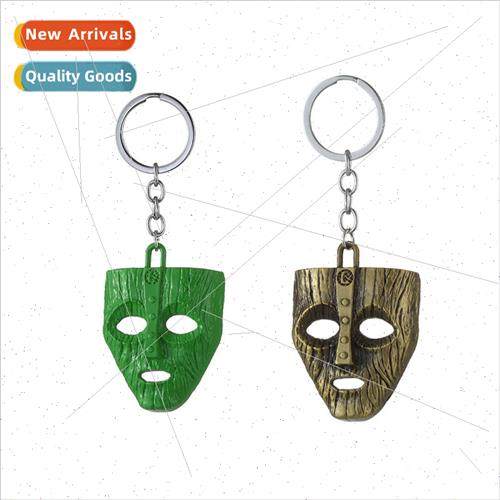 Son of the Mask 2 Mask Keychain Metal Key Charm Accessory