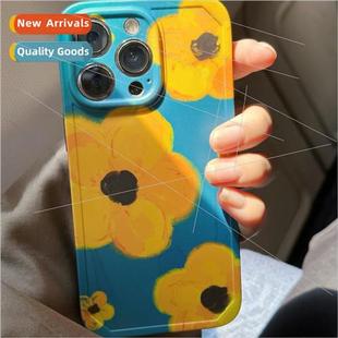 flower photo oil 14Pro iPhone painting 适用 Vintage frame