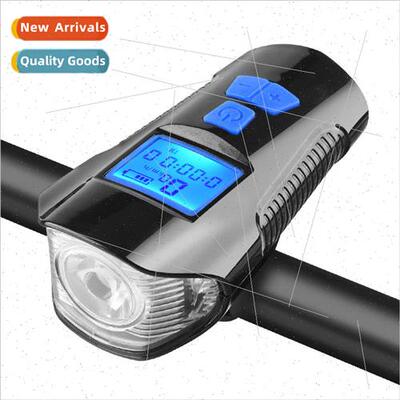 Bicycle light headlight rechargeable strong light night ridi