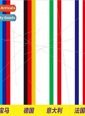 Car Tricolor Decal Sticker Decal M Germany France Flag Trico