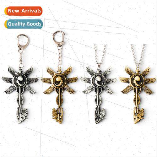 Game  Resident Evil 8 six-winged fetus key shape keychain ne