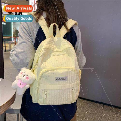 mple fashion small backpack female new small fresh girl shou