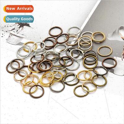 3-20mm single ring open circle beaded jewelry diy handmade e