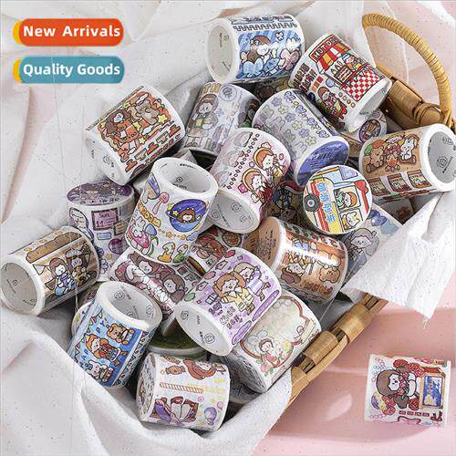 oil washi tape collection Seven Seven series of cartoon  cha