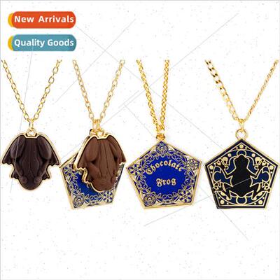 Movie Magic Academy Prize Frog Tag Necklace