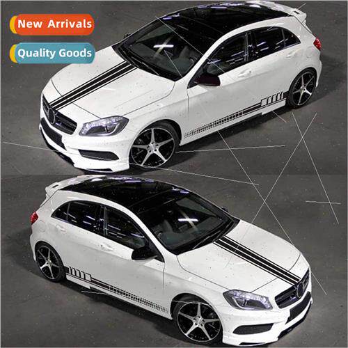 Car Stickers Long Stripes Body des Motorsports Decals Genera