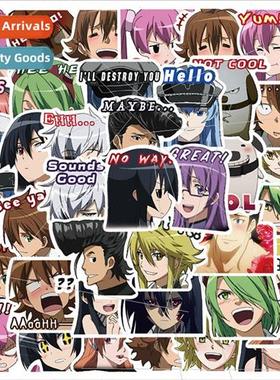 40 cartoon anime red pupil graffiti stickers suitcase notebo