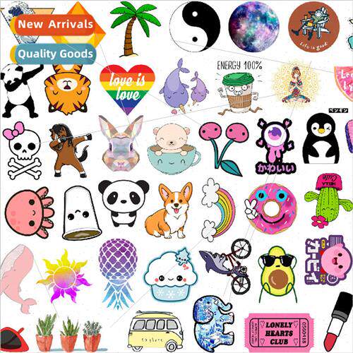 50 pcs of INS  cute little fresh  stickers stickers luggage