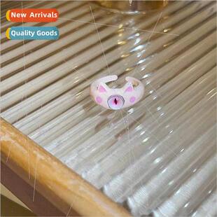 Cat Ring Fashion Childish Rings Monster Personalized Cute