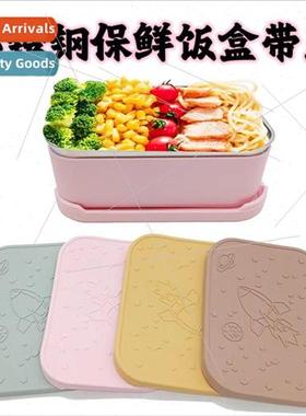 Stainless Steel nch Box with licone d Student nch Packing Be