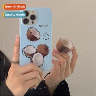 适用 iphone13promax milk blue summer coconut apple 12 phone