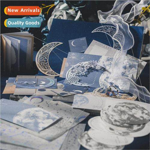 Moon Hazel Star Veil Moon Phase Material  Pack mple Creative