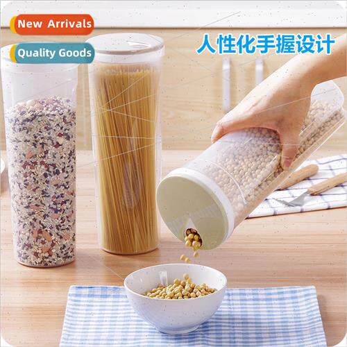 Round Pasta Storage Box Kitchen Storage Box Mixed Food Hangi