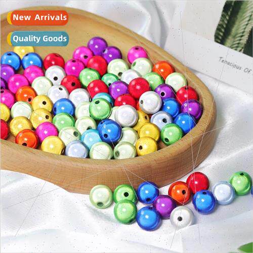 Color ins reflective laser dream acrylic beads DIY handmade