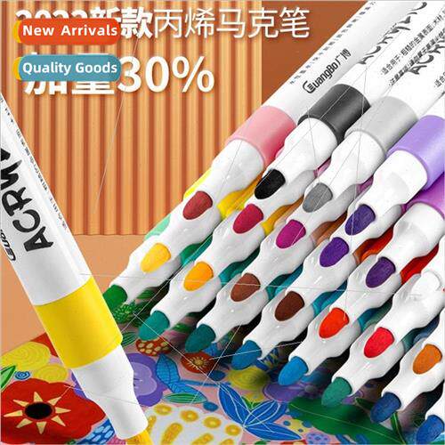 acrylic markers childrens new simple waterproof hand-painted