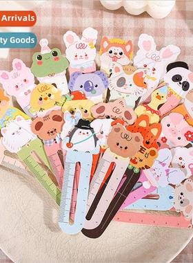 Wenchuang cute ruler bookmark creative Chinese  cartoon June