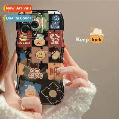 Creative ins  jigsaw puzzle Apple 15/14ProMax Wave Apple 12