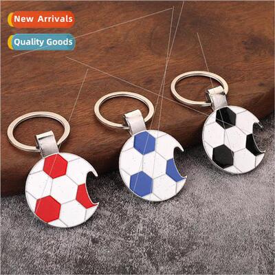 Creative soccer sneakers keychain personalized metal soccer