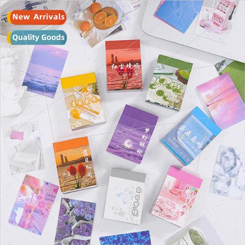 Sweet throbbing handbook sticker book cute ins children stic