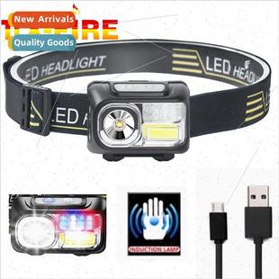 Strong light long-distance shooting intelligent sensor headl