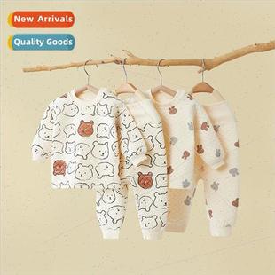 set baby two Childrens underwear piece girls thermal