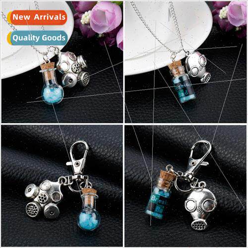 American drama Desperado necklace Breaking Bad gas mask blue图片