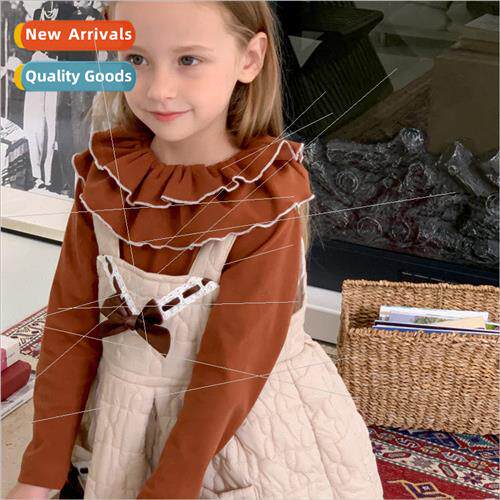 Korean childrens backpack dress new girls fall baby loose co
