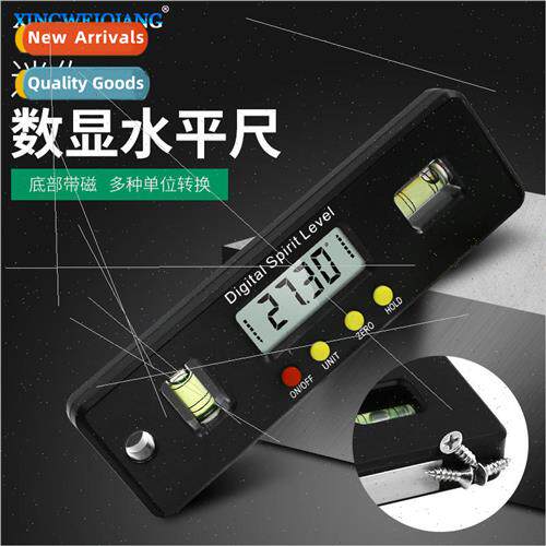 0-150mm mini electronic digital level meter strong magnetic