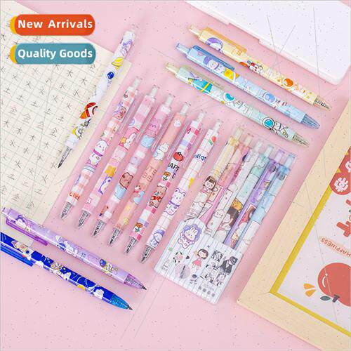 Cartoon girl heart free sharpening eternal writing pencil st