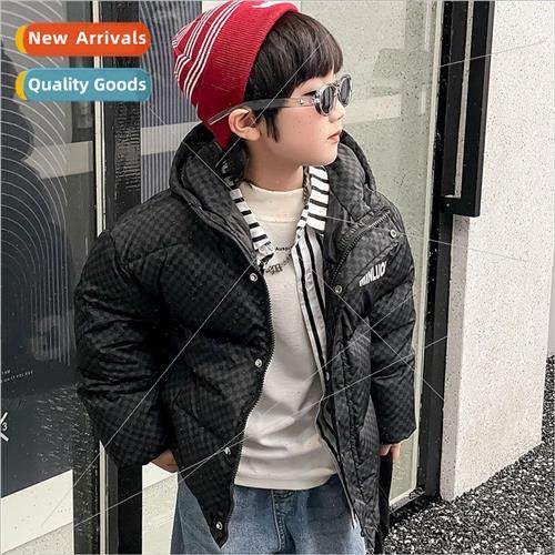 2023 new childrens white duck down down jacket winter gas so