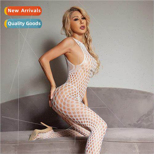 Luminous erotic lingerie female jumpsuit sexy uni适用m tempt