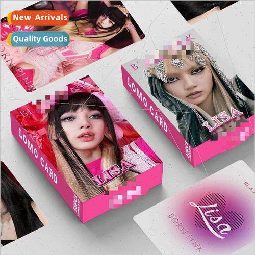 New powder and ink double-sided 30 LOMO card LISA box photo