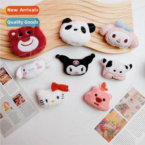 New cartoon cute plush doll clothes bag decoration scarf soc