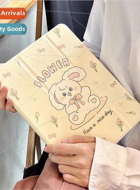 适用 ipad case ins flower bush bunny magnetic 2021 model pro