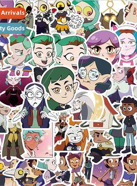 50 pcs/100 pcs owl magic society anime expression pack carto